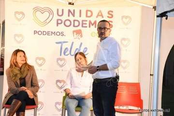 Presentación de la candidatura de Unidas Podemos al Ayuntamiento de Telde (Foto Antonio Alí)
